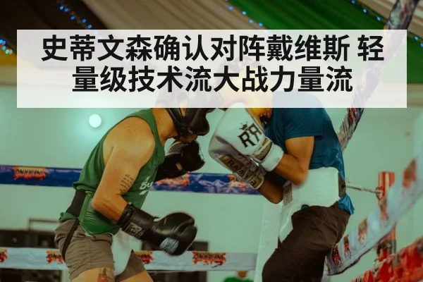 史蒂文森确认对阵戴维斯 轻量级技术流大战力量流